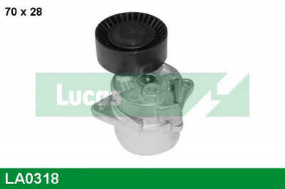 LUCAS ENGINE DRIVE la0318 -  Натяжная планка, поликлиновой ремень